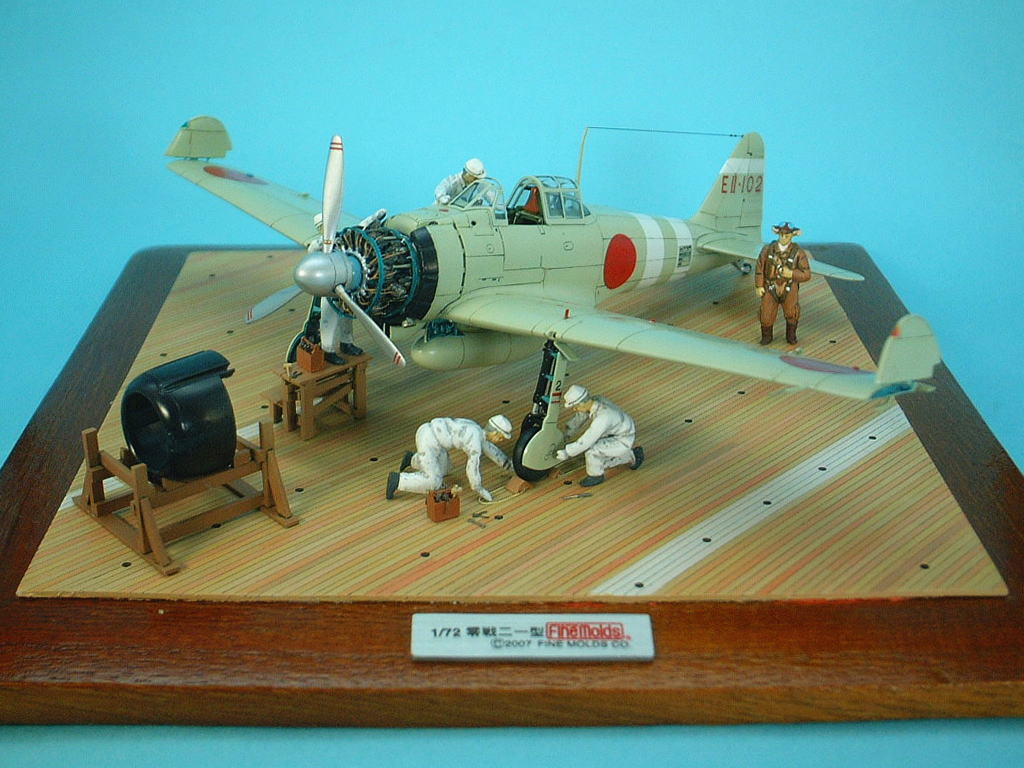Finemolds 1/72 Mitsubishi A6M2B Zero Fighter Type 21 