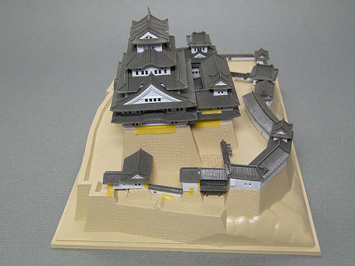 模型の花道： 1/500 姫路城 製作写真